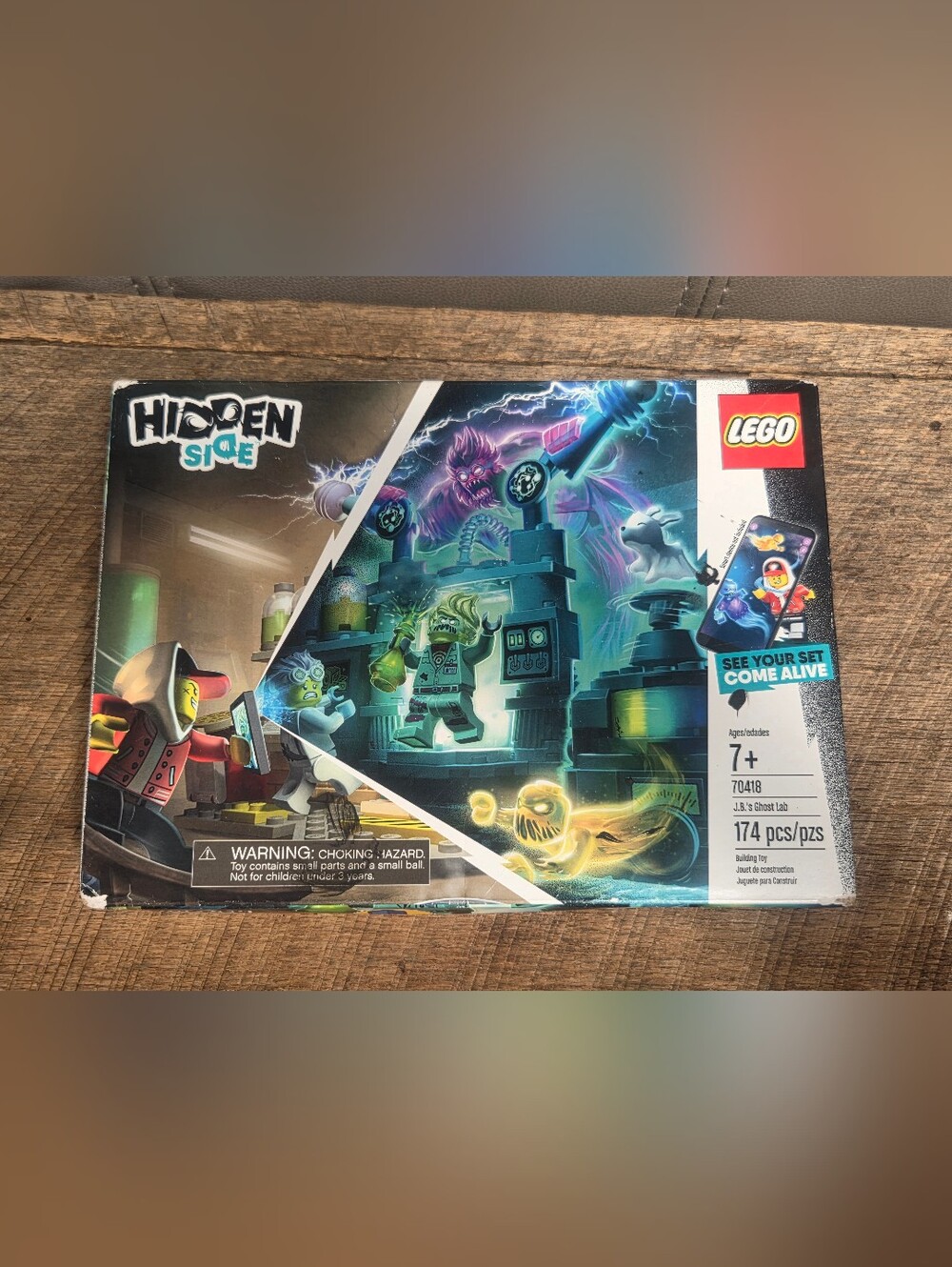 LEGO Hidden Side J.B.'s Ghost Lab 70418 - New Sealed ~ Bin  1E